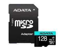 MEMORY MICRO SDXC 128GB W/AD./AUSDX128GUI3V30SA2-RA1 ADATA