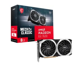 MSI AMD Radeon RX 7600 8 GB RX7600MECH2XCLAS8GOC