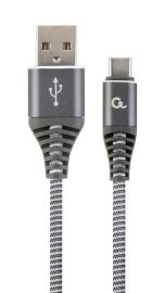 CABLE USB-C 1M SPACEGREY/WHITE/CC-USB2B-AMCM-1M-WB2 GEMBIRD