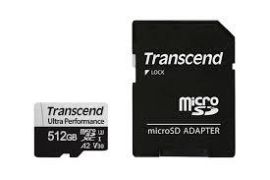 MEMORY MICRO SDXC 512GB W/A/TS512GUSD340S TRANSCEND