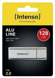 MEMORY DRIVE FLASH USB2 128GB/SILVER 3521496 INTENSO