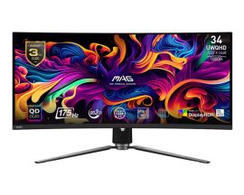 MSI 34" Curved/21 : 9 Panel QD-OLED