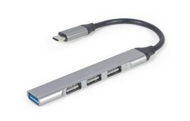 I/O HUB USB-C 4PORT/UHB-CM-U3P1U2P3-03 GEMBIRD