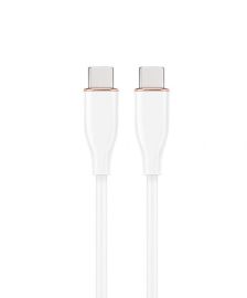 CABLE USB-C 1.5M PREMIUM WHITE/CC-USB2S-CMCM-1.5M-W GEMBIRD