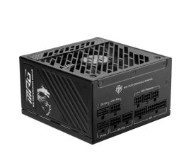 MSI MPG A1000GS PCIE5 1000 Watts Efficiency 80 PLUS GOLD