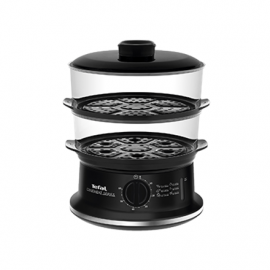 TEFAL VC140135 Food Steamer Black