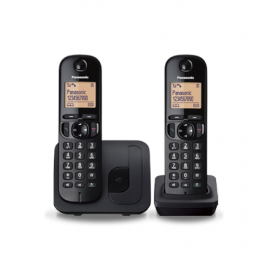 Panasonic Cordless KX-TGC212FXB Black