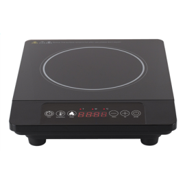 Tristar | Free standing table hob | IK-6178 | Number of burners/cooking zones 1 | Touch control | Bl