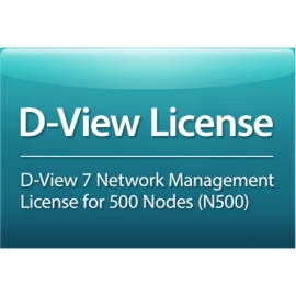 D-Link | License for D-View 7.0. | DV-700-N500-LIC_ | 0 month(s)