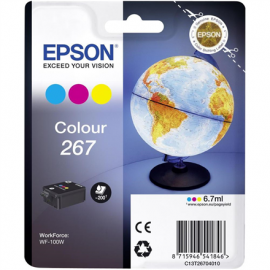 Epson 267 Tri-colour Ink Cartridge  Ink