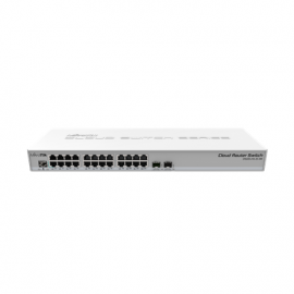 MikroTik Cloud Router Switch CRS326-24G-2S+RM Managed L3