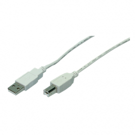 Logilink USB 2.0 A to USB 2.0 B Cable USB A male