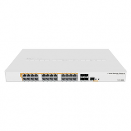 MikroTik CRS328-24P-4S+RM Gigabit Ethernet POE/POE+ router/switch PoE/Poe+ ports quantity 24