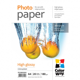 ColorWay Photo Paper 20 pcs. PG180020A4 Glossy