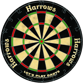 Dartboard HARROWS LET'S PLAY DARTS GAME SET SKO