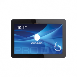 ProDVX APPC-10XP 10"Android Touch Display PoE/1280x800/500Ca/Cortex A17 Quad Core RK3288/2GB/16GB eMMC Flash/Android 8/RJ45+WiFi/VESA/Black