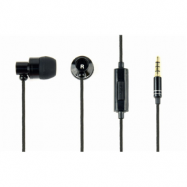 Gembird Metal earphones with microphone "Paris" 3.5 mm