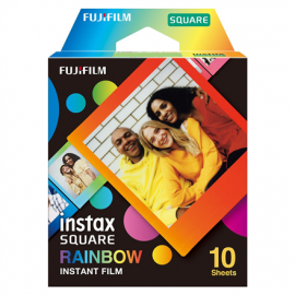 Fujifilm Instax Square Rainbow (10) Instant Film Quantity 10