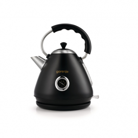 Gorenje | Kettle | K17CLBK | Electric | 2200 W | 1.7 L | Plastic and metal | 360° rotational base |