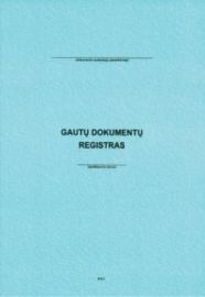 Gautų dokumentų registracijos žurnalas, A4 (48)  0720-006