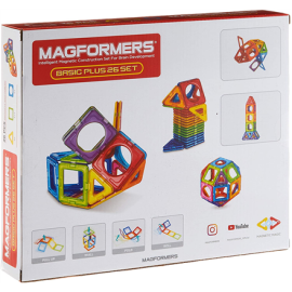 Magformers Basic Plus 26 Set | Magformers