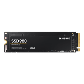 Samsung V-NAND SSD 980 250 GB SSD form factor M.2 2280 SSD interface M.2 NVME Write speed 1300 MB/s 