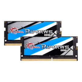G.Skill Ripjaws - 32 GB - 2 x 16 GB - DDR4 - 2400 MHz - 260-pin SO-DIMM - Juodas