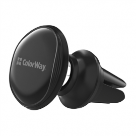 ColorWay Magnetic Car Holder For Smartphone Air Vent-4 Black