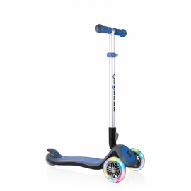 Globber | Dark Blue | Scooter | Elite Deluxe Lights 444-400