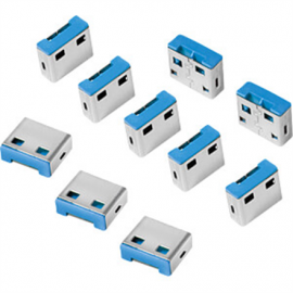 Logilink 10 Locks AU0046 Blue