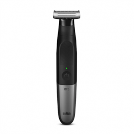 Braun Beard trimmer XT5200  Black/Silver Cordless or corded Wet & Dry