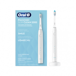 Oral-B Electric Toothbrush Pulsonic 2000 Rechargeable For adults Number of brush heads included 1 Nu