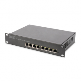Digitus 8-port Gigabit Ethernet Switch  DN-80114 10/100/1000 Mbps (RJ-45)