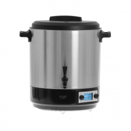 Adler Electric pot/Cooker AD 4496 Stainless steel/Black