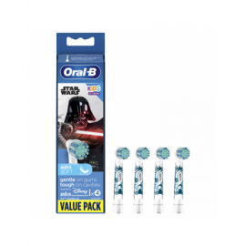 Oral-B Toothbruch replacement  EB10 4 Star wars Heads
