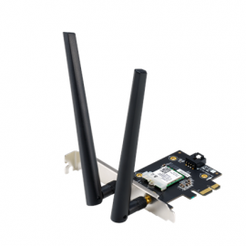 Asus AX1800 Dual-Band Bluetooth 5.2 PCIe Wi-Fi Adapter PCE-AX1800 802.11ax