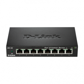 D-Link Ethernet Switch DES-108/E	 Unmanaged