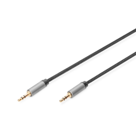 Digitus AUX Audio Cable Stereo DB-510110-018-S 3.5 mm jack to 3.5 mm jack