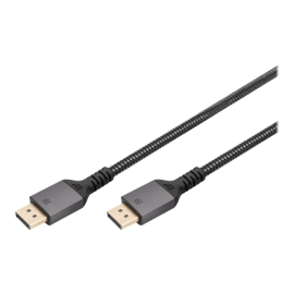 Digitus DisplayPort Connector Cable 1.4 	DB-340201-030-S Black