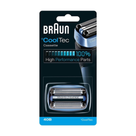 Braun CoolTec Combi Pack Cassette replacement head 40B Blue