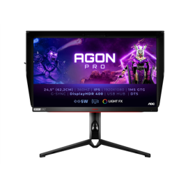 AOC Monitor  Agon Pro AG254FG  24.5 " IPS FHD 16:9 1 ms 400 cd/m² Black 360 Hz HDMI ports quantity 