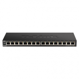 D-Link 16-Port Gigabit Desktop Switch DGS-1016S Unmanaged