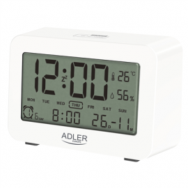 Adler Alarm Clock AD 1196w White