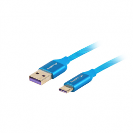 Lanberg Cable CA-USBO-21CU-0010-BL USB-A to USB-C