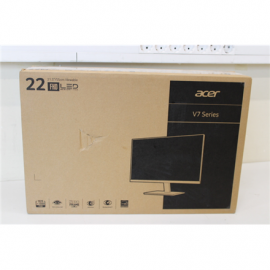 SALE OUT. Acer V7 Series V227QABI 21.5" ZeroFrame LCD FHD 1920x1080/16:9/4ms/250/1m:1/1xHDMI/1xDP/VG