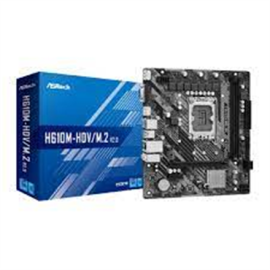 ASRock H610M-HDV/M.2 Processor family Intel