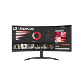 LG Curved UltraWide Monitor 34WR50QC-B.AEU 34 "