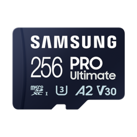 Samsung MicroSD Card with Card Reader PRO Ultimate 256 GB