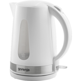 Gorenje Kettle K17WE Electric 2200 W 1.7 L Plastic + metal 360° rotational base White