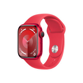 Apple Watch Series 9 GPS + Cellular 41mm (PRODUCT)RED Aluminium Case with (PRODUCT)RED Sport Band -